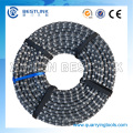 11.5mm 40 Perles Rubberized Granite Diamond Wire Saw